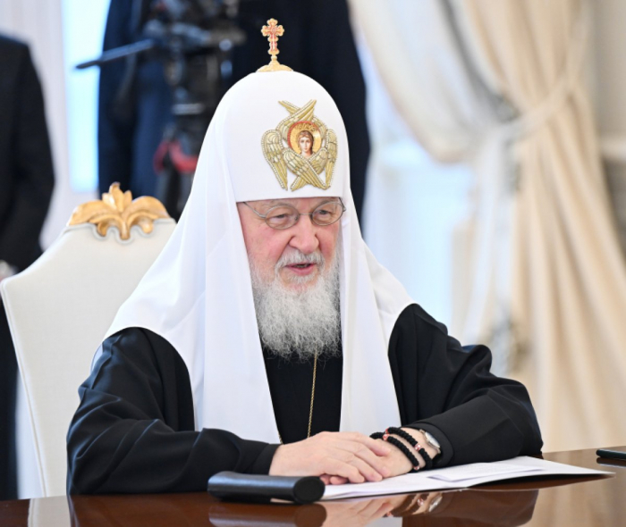 Patriarx Kirill İlham Əliyevə Putinin dəvətini çatdırıb Patriarx Kirill İlham Əliyevə Putinin dəvətini çatdırıb