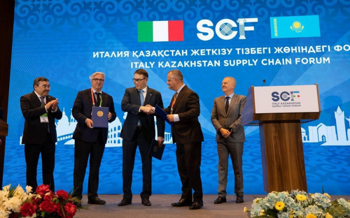   Kasachstan und Italien haben Verträge im Wert von 180 Millionen Euro unterzeichnet  