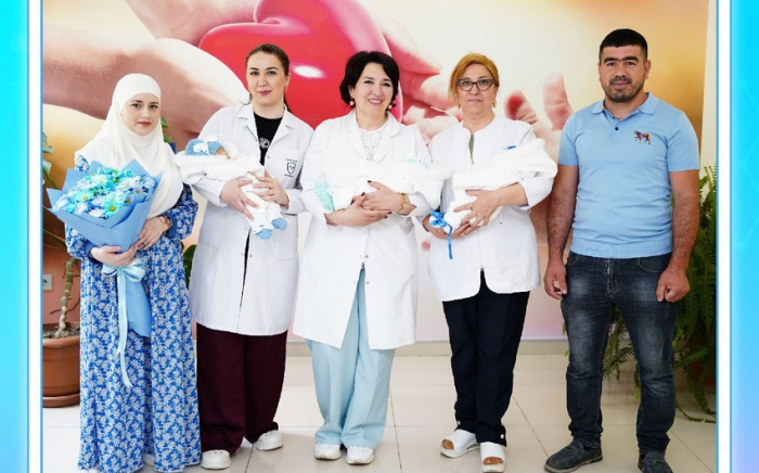 Qubada 12 il övladı olmayan qadın üçəm dünyaya gətirib -  FOTO 
