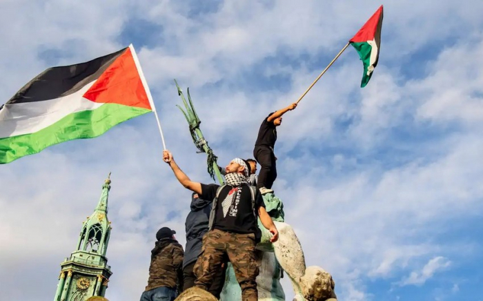   50 Personen bei pro-palästinensischer Demonstration in Berlin festgenommen  
