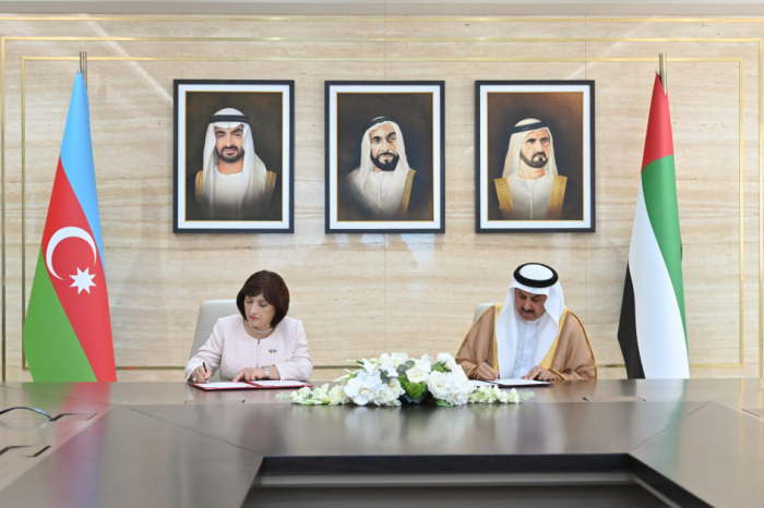 Azerbaijan, UAE strengthen parliamentary ties with signed MoU