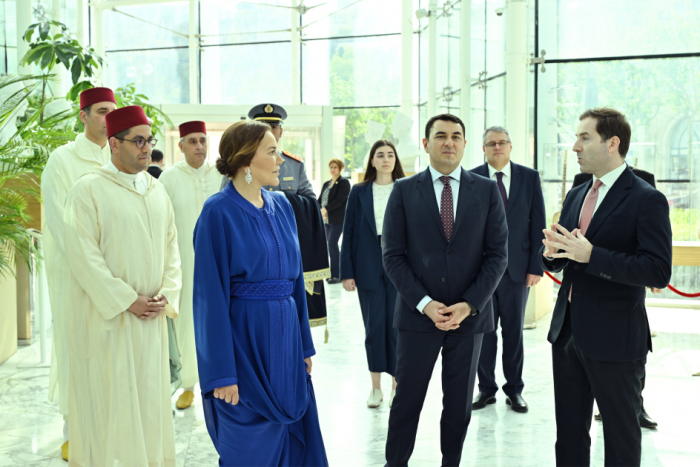Princess of Morocco visits Baku’s International Mugham Center