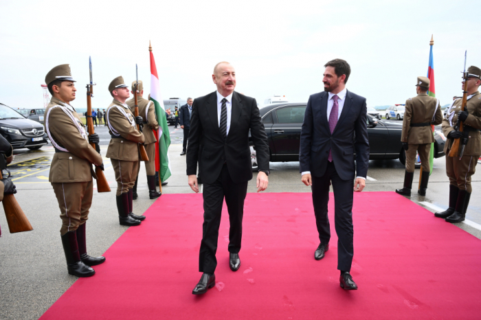   Präsident Aliyev beendet Arbeitsbesuch in Ungarn  
