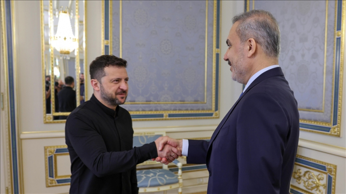 Le chef de la diplomatie turque rencontre le président Zelensky à Kiev
