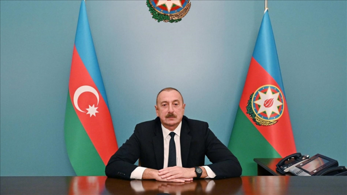  Ilham Aliyev und Mehriban Aliyeva nahmen an der Eröffnung des Aghdam Mugham Zenter teil 