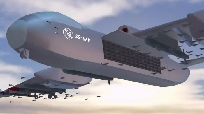 La Chine dévoile un «vaisseau mère» aérien sans pilote inédit capable de lancer jusqu’à 100 drones en essaim