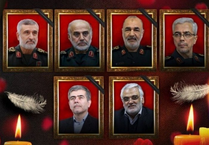    İranda ölən komandirlər üçün dəfn mərasimi keçiriləcək   
