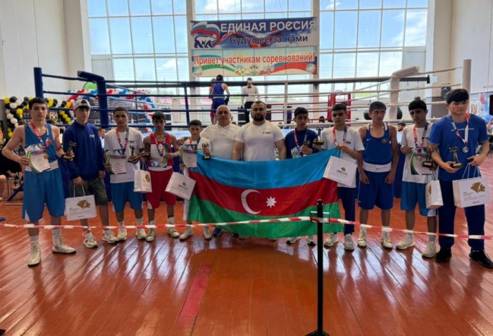 Azerbaijani boxers claim eight golds at Russian tournament