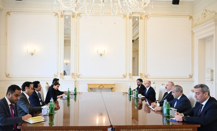  President Ilham Aliyev received Pakistan