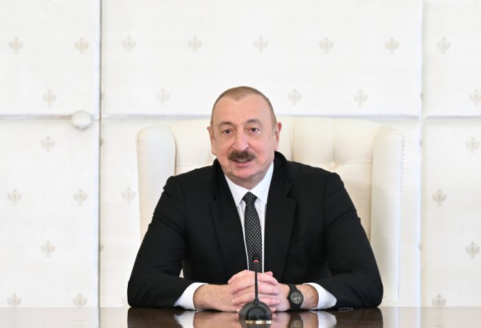     Ilham Aliyev:   Wir sind ein Land, das auf dem Schlachtfeld, im politischen Bereich und in der Sportarena siegt  