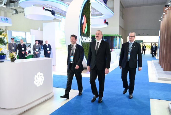 President Ilham Aliyev opens 30th Caspian Energy and Power Exhibitions in Baku