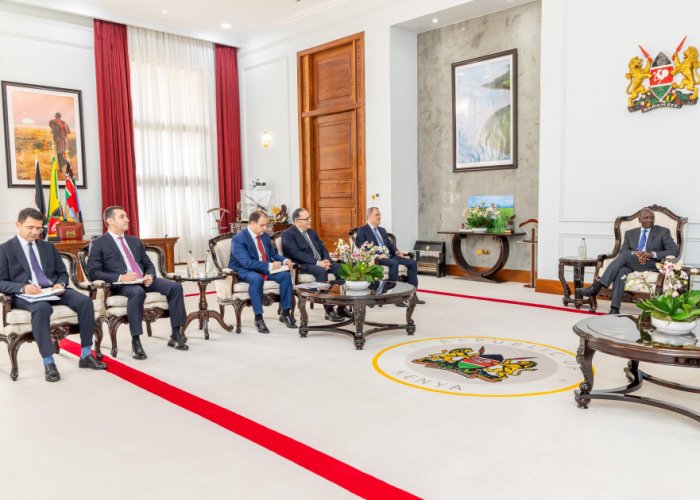  Ceyhun Bayramov Keniya Prezidenti ilə görüşüb  