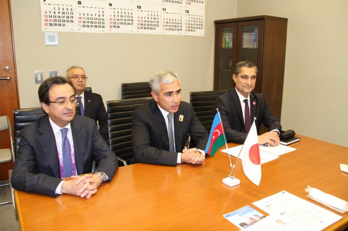   Assistant to President of Azerbaijan Anar Alakbarov meets with Advisor to Japan PM  