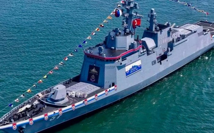 North Korea refloats destroyer that capsized during launch