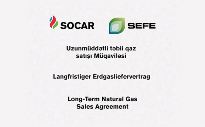  SOCAR unterzeichnet Vertrag mit deutschem Unternehmen SEFE zum Kauf von Erdgas  