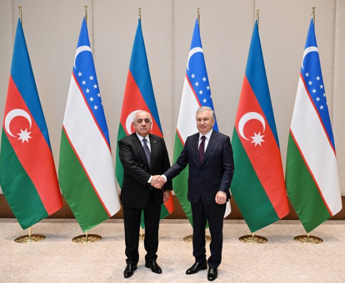 Azerbaijan`s PM meets with Uzbek President in Tashkent