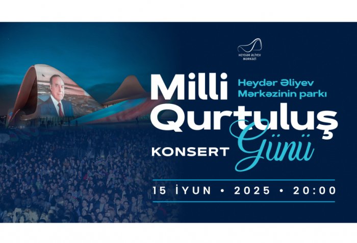 Heydar Aliyev Center park to host concert marking National Salvation Day