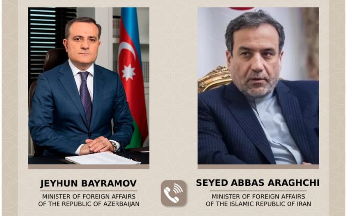  Jeyhun Bayramov und Seyid Abbas Araghchi diskutierten die Situation nach dem israelischen Angriff auf den Iran  