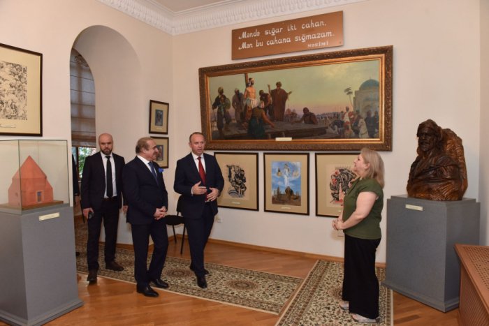 President of the Assembly of North Macedonia visits Nizami Museum of Azerbaijani Literature