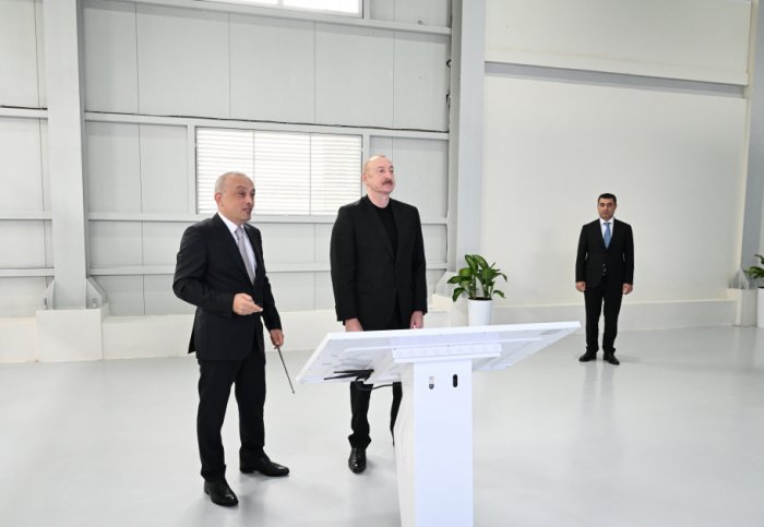    Yevlaxda müasir sutəmizləyici qurğu istifadəyə verilib    I FOTO      