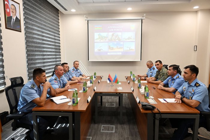 Specialist meeting between Azerbaijani and Serbian Air Forces held