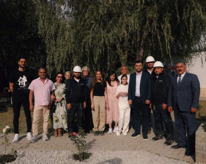 Leyla Aliyeva and Arzu Aliyeva visit Altiaghaj National Park