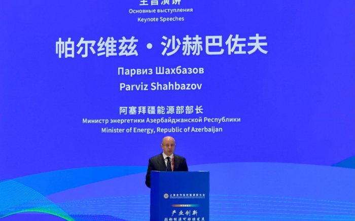 Azerbaijani minister attends meeting of SCO energy ministers in China