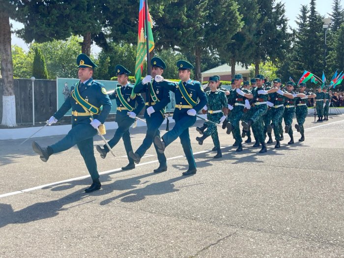 Gənc əsgərlərin andiçmə mərasimi keçirilib  
