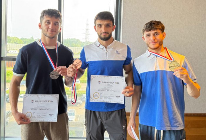 Azerbaijani boxers shine at Eindhoven Box Cup