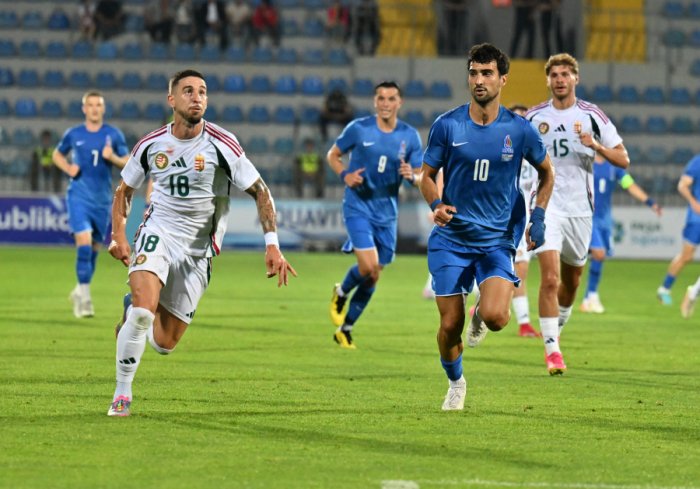 Azerbaijan falls 2-1 to Hungary in international friendly