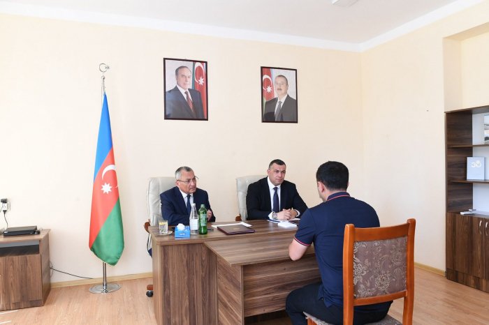    Şirvanda keçmiş məcburi köçkünlərin müraciətləri dinlənilib -    FOTOLAR     