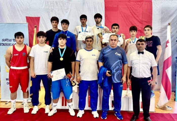 Boxeadores azerbaiyanos ganaron 3 medallas de oro, 2 de plata y 2 de bronce en Georgia