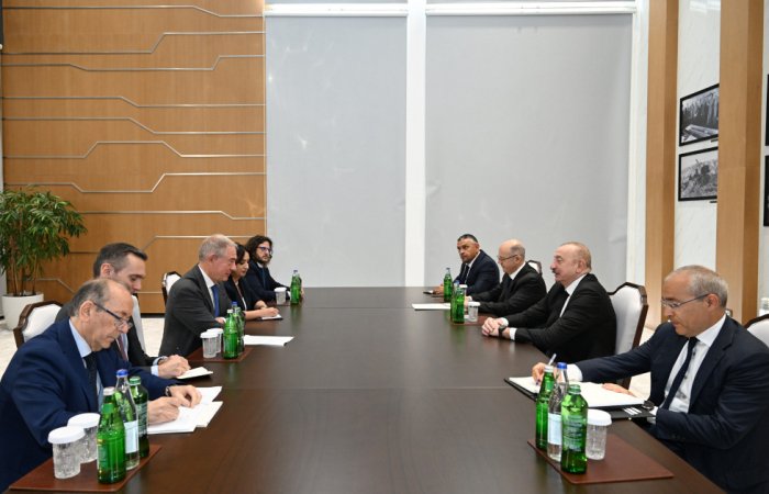    Prezident italiyalı naziri qəbul edib |  YENİLƏNİB     
