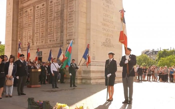    Parisdə Azərbaycan qəhrəmanlarının xatirəsi yad edilib   