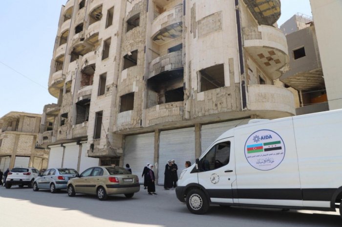 Azərbaycandan Suriyaya 320 ailə üçün qurban payı göndərilib