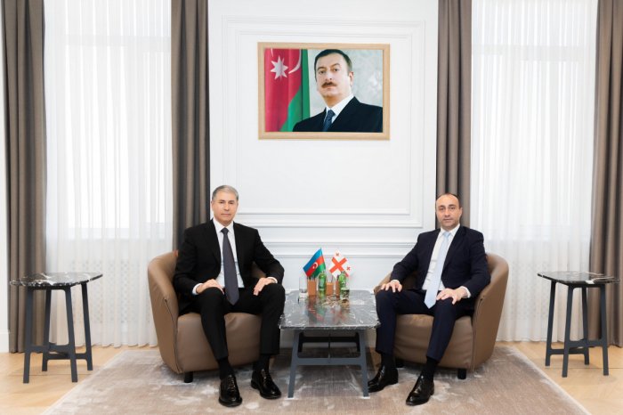    Vilayət Eyvazov Gürcüstanın daxili işlər naziri ilə görüşüb  
   