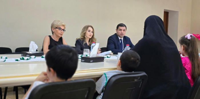 Ombudsman nümayəndələri Suriyadan gələnlərlə görüşüblər