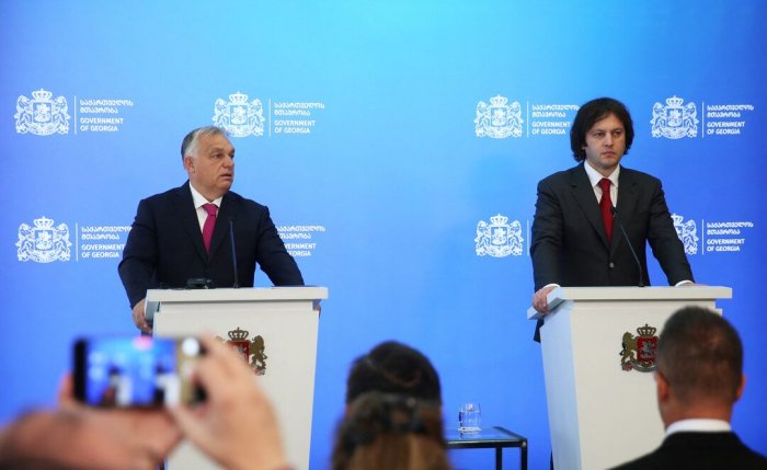 Gürcüstanın Baş naziri Macarıstanda rəsmi səfərdədir  

