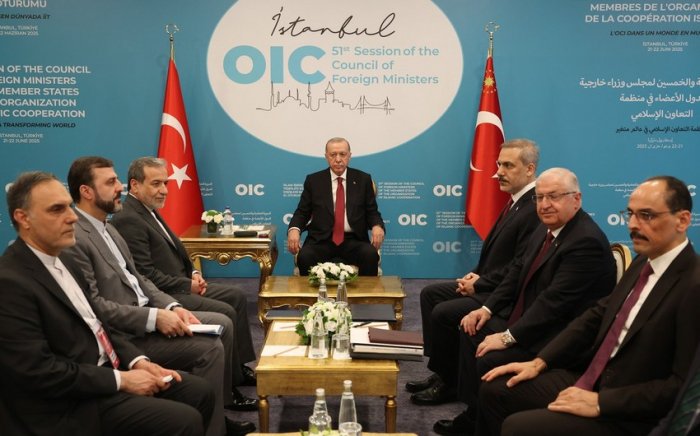 Ərdoğan İran XİN-in başçısını qəbul edib  
