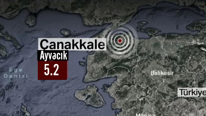 Türkiyədə 5.2 maqnitudada zəlzələ baş verib  

