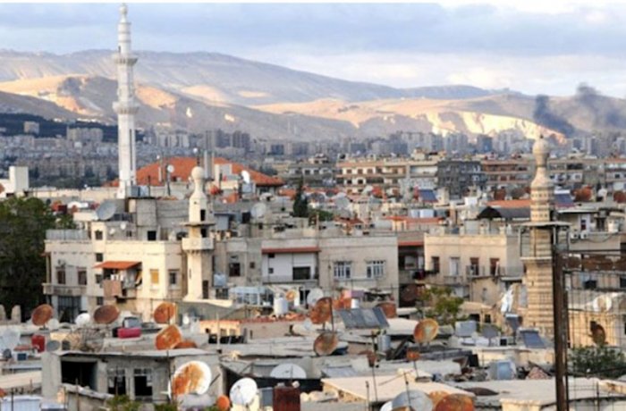 Dəməşqdə güclü partlayış baş verib  
