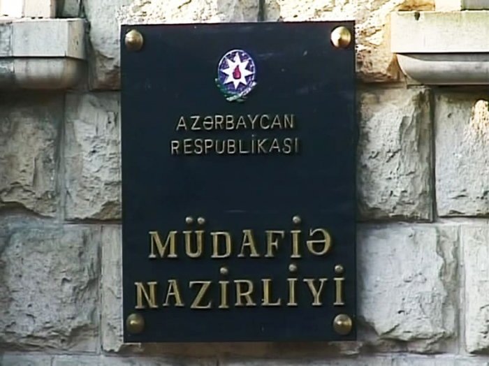    Müdafiə Nazirliyi məlumat yayıb   