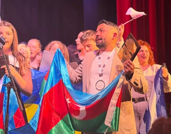 Azərbaycanlı bəstəkar Londonda mükafat alıb    | FOTOLAR   