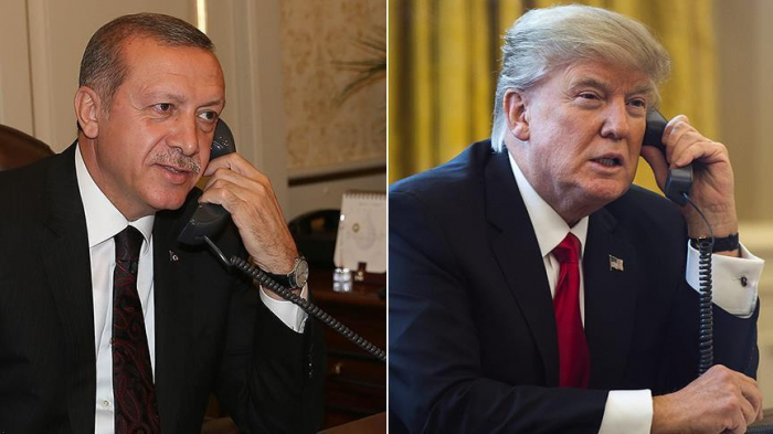 Ərdoğan və Tramp Yaxın Şərqlə bağlı müzakirə ediblər  
