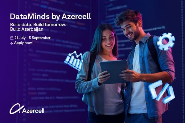 "Azercell"in "DataMinds" proqramına qeydiyyat davam edir