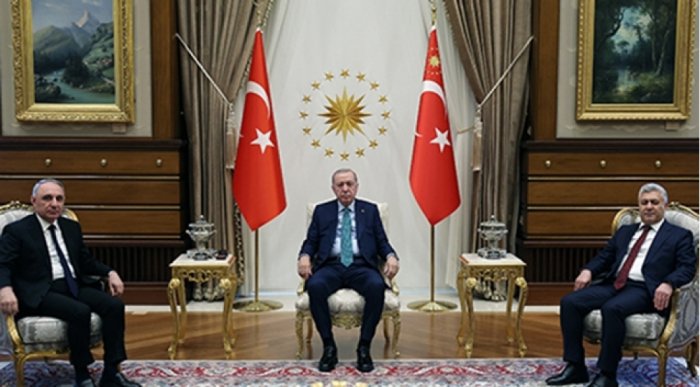 Ərdoğan Kamran Əliyevi qəbul etdi  
