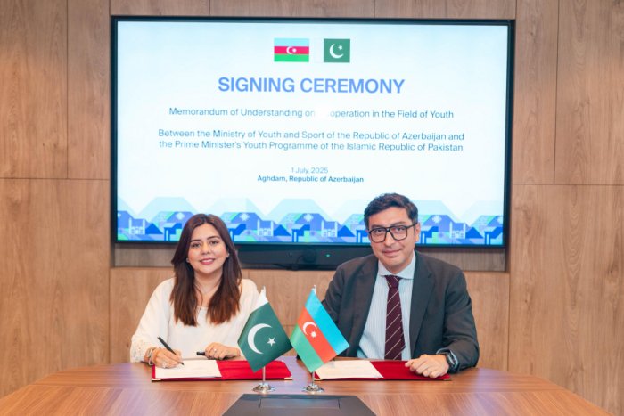   Azerbaijan, Pakistan ink MoU on youth cooperation  