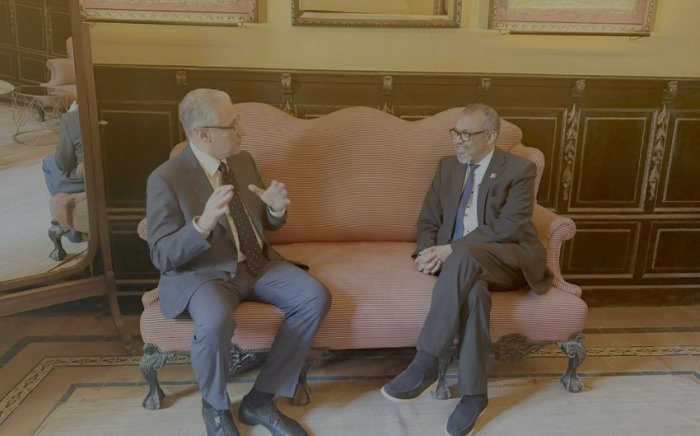  Mukhtar Babayev und WHO-Chef diskutierten die Rolle der Gesundheit in der Klimaagenda 