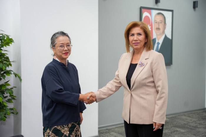 Bahar Muradova meets with UNESCAP Executive Secretary