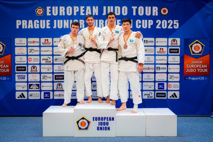 Azerbaijani judoka clinches silver at Prague Junior European Cup 2025